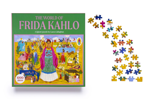 THE WORLD OF FRIDA KAHLO : A JIGSAW PUZZLE - 1000 PIECES