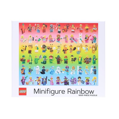 LEGO® MINIFIGURE RAINBOW 1000-PIECE PUZZLE