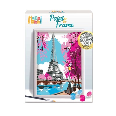HAPPIHOBBI PAINT & FRAME: SPRING PARIS