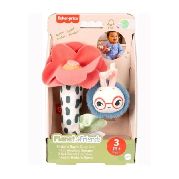 FISHER-PRICE - ΛΟΥΛΟΥΔΑΚΙ ΚΑΙ ΜΕΛΙΣΣΟΥΛΑ ΚΟΥΔΟΥΝΙΣΤΡΑ- HYR56