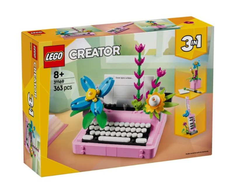 LEGO® CREATOR: TYPEWRITER WITH FLOWERS