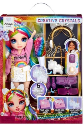 RAINBOW HIGH CREATIVE CRYSTALS FASHION DOLL- AMAYA