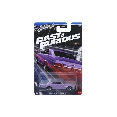 HOT WHEELS FAST & FURIOUS - 1966 CHEVY IMPALA- HRW53