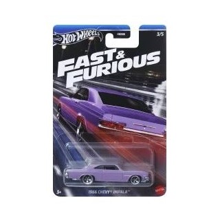 HOT WHEELS FAST & FURIOUS - 1966 CHEVY IMPALA- HRW53