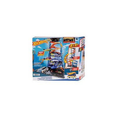 HOT WHEELS CITY - ΠΥΡΓΟΣ ΤΑΧΥΤΗΤΑΣ 2 ΣΕ 1 - HKX43