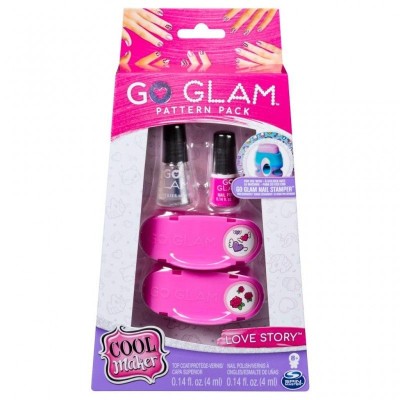 GO GLAM: PATTERN PACK- NAIL STAMPER LOVE STORY - 20117220