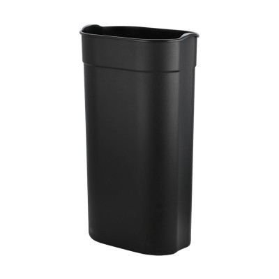 ESTIA ΚΑΔΟΣ ΑΠΟΡΡΙΜΑΤΩΝ OVOID SOFT CLOSE 30lt ΜΑΥΡΟΣ