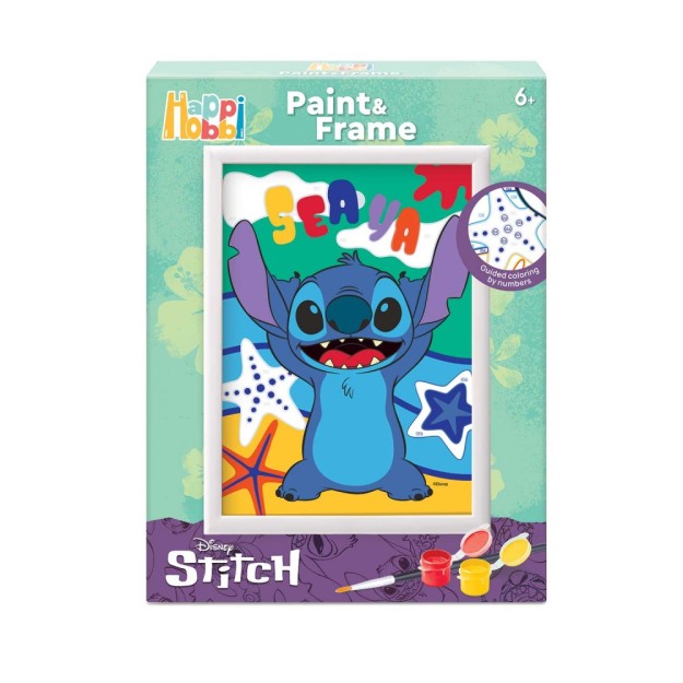 HAPPIHOBBI PAINT & FRAME: STITCH