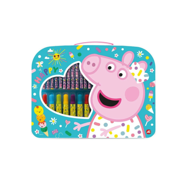 ΣΕΤ ΖΩΓΡΑΦΙΚΗΣ ART CASE PEPPA PIG