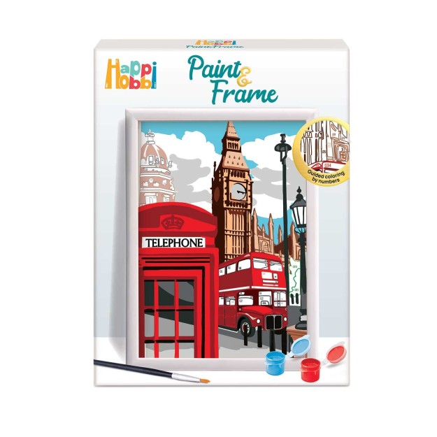 HAPPIHOBBI PAINT & FRAME: MAJESTIC LONDON