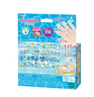 AQUABEADS NAIL ART STARS & UNICORNS NAIL REFILL KIT
