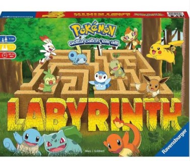 ΟΙΚΟΓΕΝΕΙΑΚΟ ΕΠΙΤΡΑΠΕΖΙΟ ΛΑΒΥΡΙΝΘΟΣ POKEMON