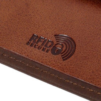 Lavor 1-6173 Δερμάτινο Ανδρικό Πορτοφόλι με RFID Καφέ