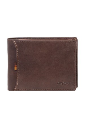 Lavor 1-6173 Δερμάτινο Ανδρικό Πορτοφόλι με RFID Καφέ