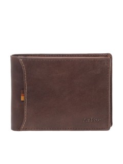 Lavor 1-6173 Δερμάτινο Ανδρικό Πορτοφόλι με RFID Καφέ