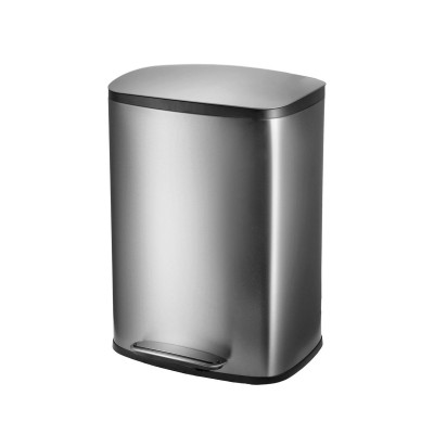 ESTIA ΚΑΔΟΣ ΑΠΟΡΡΙΜΑΤΩΝ SOLOPRIME SOFT CLOSE 50lt ΙΝΟΧ