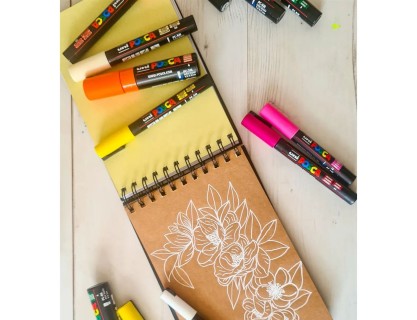 Posca Μπλοκ Σχεδίου Sketchbook Α5 14.8x21cm