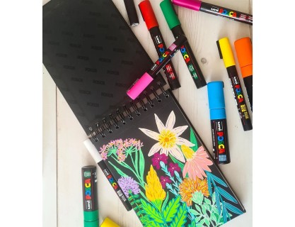 Posca Μπλοκ Σχεδίου Sketchbook Α5 14.8x21cm