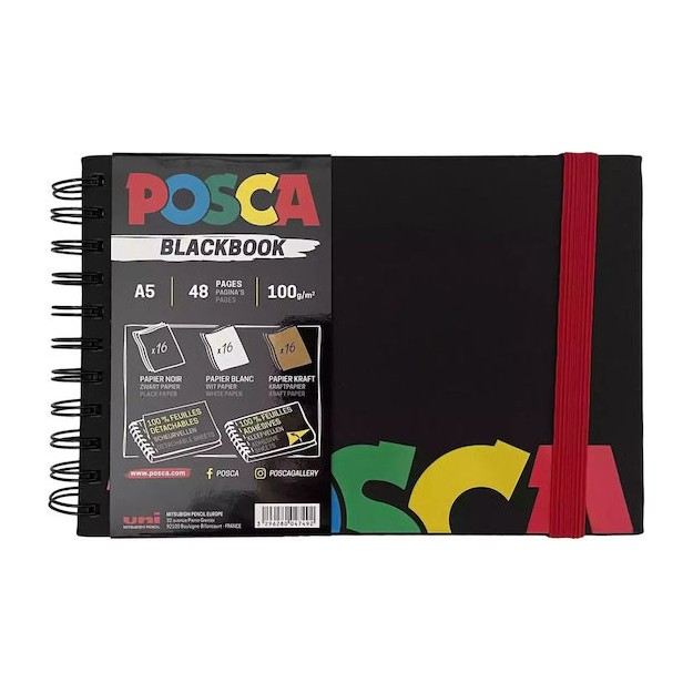 Posca Μπλοκ Σχεδίου Sketchbook Α5 14.8x21cm