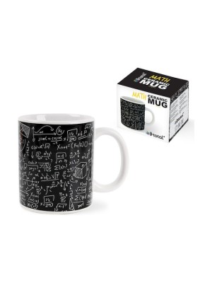 I-Total Math Κούπα Κεραμική Μαύρη 295ml XL1870