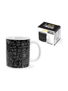 I-Total Math Κούπα Κεραμική Μαύρη 295ml XL1870