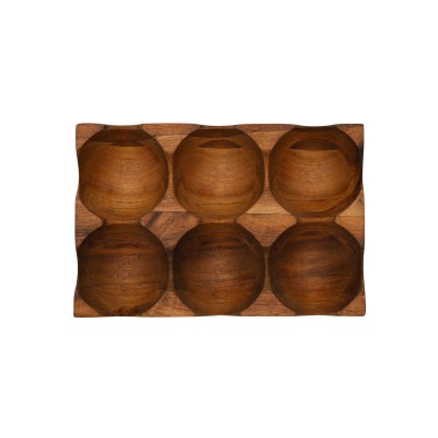 ESTIA ΑΥΓΟΘΗΚΗ ALLURE 6 ΘΕΣΕΩΝ ΞΥΛΙΝΗ