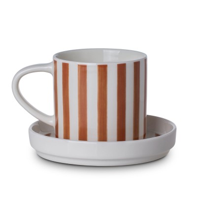 ESTIA ΚΟΥΠΑ HAND LINES NEW BONE 300ml ΚΑΦΕ ΜΕ ΠΙΑΤΑΚΙ