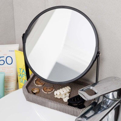 ESTIA ΚΑΘΡΕΦΤΗΣ ΕΠΙΤΡΑΠΕΖΙΟΣ WIRE ME ΒΑΣΗ ΡΗΤΙΝΗΣ 17.5x10x24cm