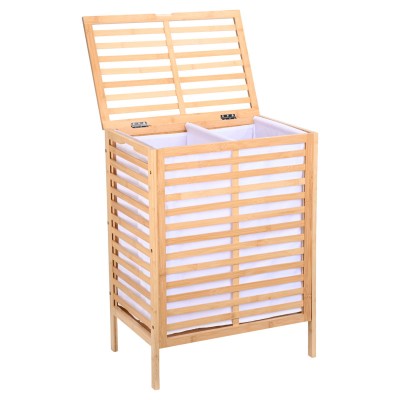 ESTIA ΚΑΛΑΘΙ ΑΠΛΥΤΩΝ BAMBOO ESSENTIALS 60lt ΔΙΠΛΟ