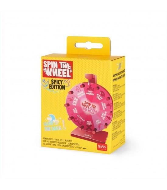 Επιτραπέζιο Παιχνίδι Spin The Wheel Spicy Edition για 2 Παίκτες 18+ Ετών (EN) Legami Milano;