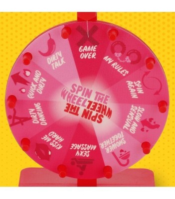 Επιτραπέζιο Παιχνίδι Spin The Wheel Spicy Edition για 2 Παίκτες 18+ Ετών (EN) Legami Milano;