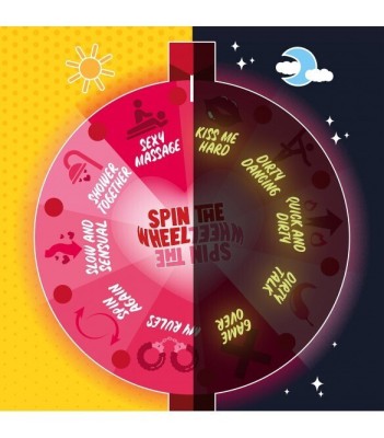 Επιτραπέζιο Παιχνίδι Spin The Wheel Spicy Edition για 2 Παίκτες 18+ Ετών (EN) Legami Milano;