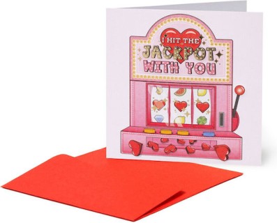 Ευχετήρια Κάρτα ''I HIT THE JACKPOT WITH YOU'' Legami Milano