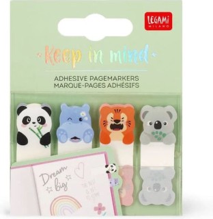 Legami Milano Αυτοκόλλητοι Σελιδοδείκτες Keep In Mind Cute Animals