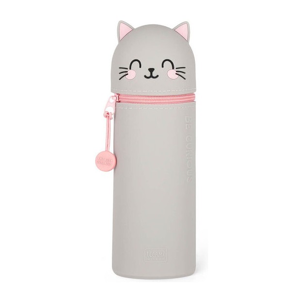 Legami Milano Soft Κασετίνα από Σιλικόνη Βαρελάκι Γατούλα