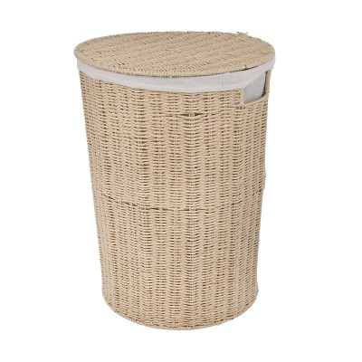 ESTIA ΚΑΛΑΘΙ ΑΠΛΥΤΩΝ BOTANICA 40x40x50cm ME ΕΣΩΤΕΡΙΚΗ ΕΠΕΝΔΥΣΗ & ΚΑΠΑΚΙ
