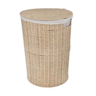 ESTIA ΚΑΛΑΘΙ ΑΠΛΥΤΩΝ BOTANICA 40x40x50cm ME ΕΣΩΤΕΡΙΚΗ ΕΠΕΝΔΥΣΗ & ΚΑΠΑΚΙ