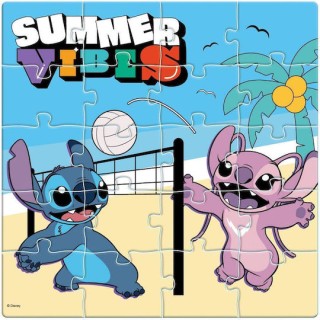 Παιδικό Puzzle Lilo & Stitch Summer Vibes για 3+ Ετών 60pcs Luna