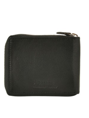 Daston 094 Δερμάτινο Ανδρικό Πορτοφόλι με RFID Μαύρο