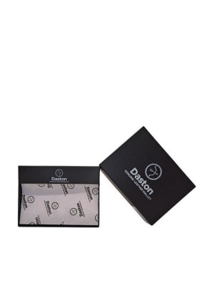 Daston Δερμάτινο Ανδρικό Πορτοφόλι με RFID Καφέ