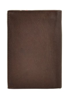 Daston Δερμάτινο Ανδρικό Πορτοφόλι με RFID Καφέ