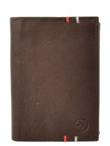 Daston Δερμάτινο Ανδρικό Πορτοφόλι με RFID Καφέ