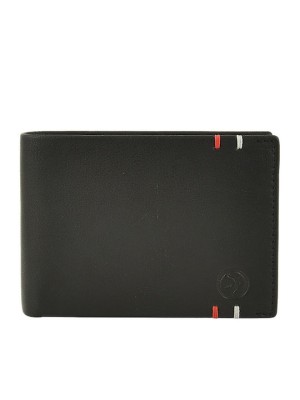 Daston 096 Δερμάτινο Ανδρικό Πορτοφόλι με RFID Μαύρο