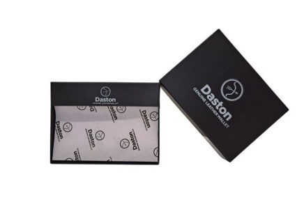 Daston 081 Δερμάτινο Ανδρικό Πορτοφόλι με RFID Μαύρο