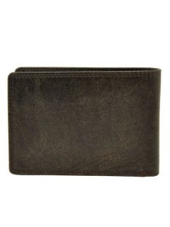 Daston 080 Δερμάτινο Ανδρικό Πορτοφόλι με RFID Μαύρο