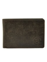 Daston 080 Δερμάτινο Ανδρικό Πορτοφόλι με RFID Μαύρο