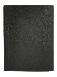 Daston 100 Δερμάτινο Ανδρικό Πορτοφόλι με RFID Μαύρο