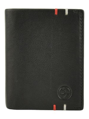 Daston Δερμάτινο Ανδρικό Πορτοφόλι με RFID Μαύρο