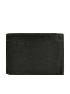 Daston 075 Δερμάτινο Ανδρικό Πορτοφόλι με RFID Μαύρο
