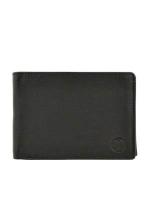 Daston Δερμάτινο Ανδρικό Πορτοφόλι με RFID Μαύρο